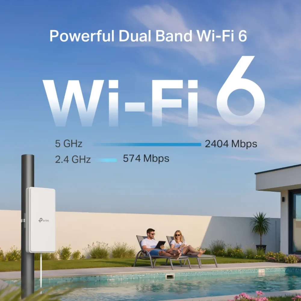 TP-Link Mobilt Bredbånd Og Rutere|Wifi-Routere|Archer NX500 5G-router for utendørs bruk