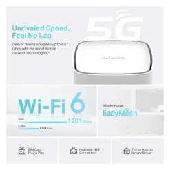 TP-Link Mobilt Bredbånd Og Rutere|Wifi-Routere|Archer NX200 Trådløs 5G-ruter AX1800