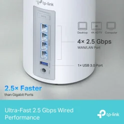 TP-Link Mesh|Wifi-Routere|Deco BE65 BE9300 Wifi 7 mesh-ruter 2-pk.
