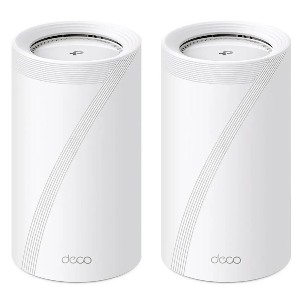 TP-Link Mesh|Wifi-Routere|Deco BE85 Mesh-ruter med Wifi 7 BE19000 2-pk.
