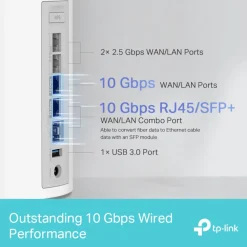 TP-Link Mesh|Wifi-Routere|Deco BE85 Mesh-ruter med Wifi 7 BE19000 2-pk.