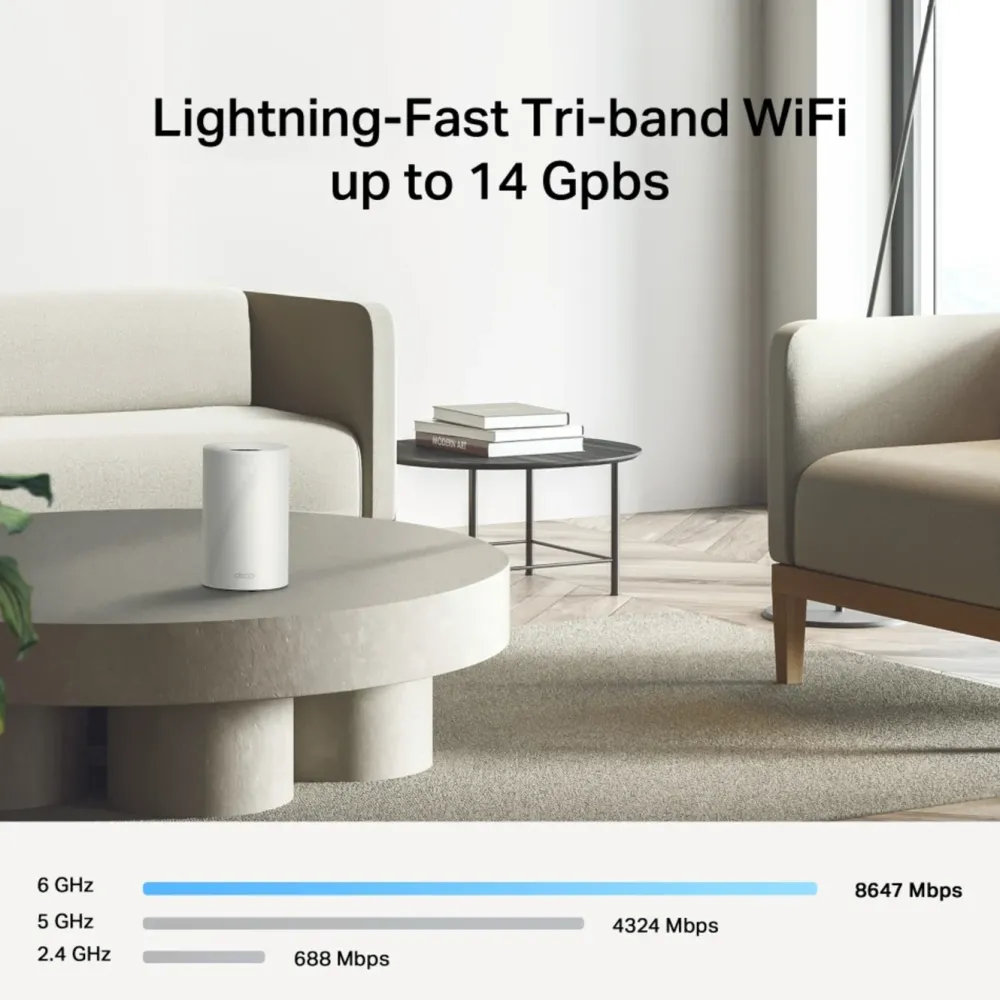 TP-Link Mesh|Wifi-Routere|Deco BE68 wifi 7 mesh-system 3-pack
