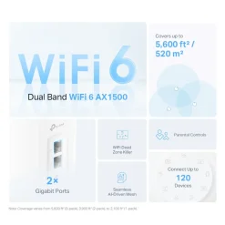 TP-Link Mesh|Wifi-Routere|Deco X10 AX1500 3-pk.