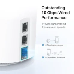 TP-Link Mesh|Wifi-Routere|Deco XE200 Mesh-ruter med Wifi 6E AXE11000 1-pk.