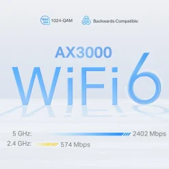 TP-Link Mobilt Bredbånd Og Rutere|Deco X50 5G-ruter 3000 Mb/s