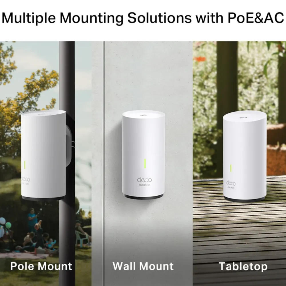 TP-Link Mesh|Wifi-Routere|Deco X50-Outdoor PoE AX3000 Mesh