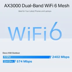TP-Link Mesh|Wifi-Routere|Deco X50-Outdoor PoE AX3000 Mesh