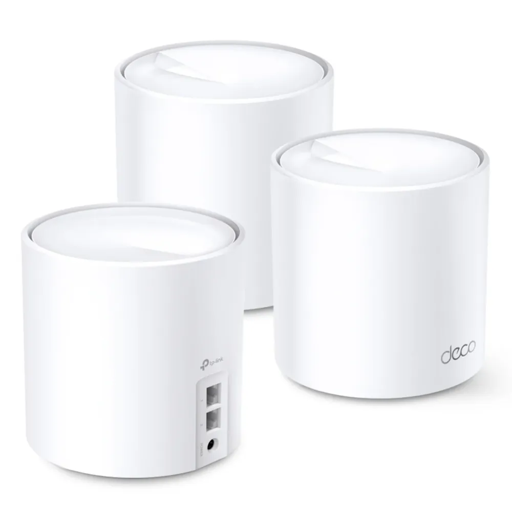 TP-Link Mesh|Wifi-Routere|Deco X60 V3.20 Mesh-system AX5400 3-pk.