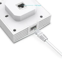 TP-Link Wifi-Forsterker|EAP650-Wall Aksesspunkt med Wifi 6 AX3000