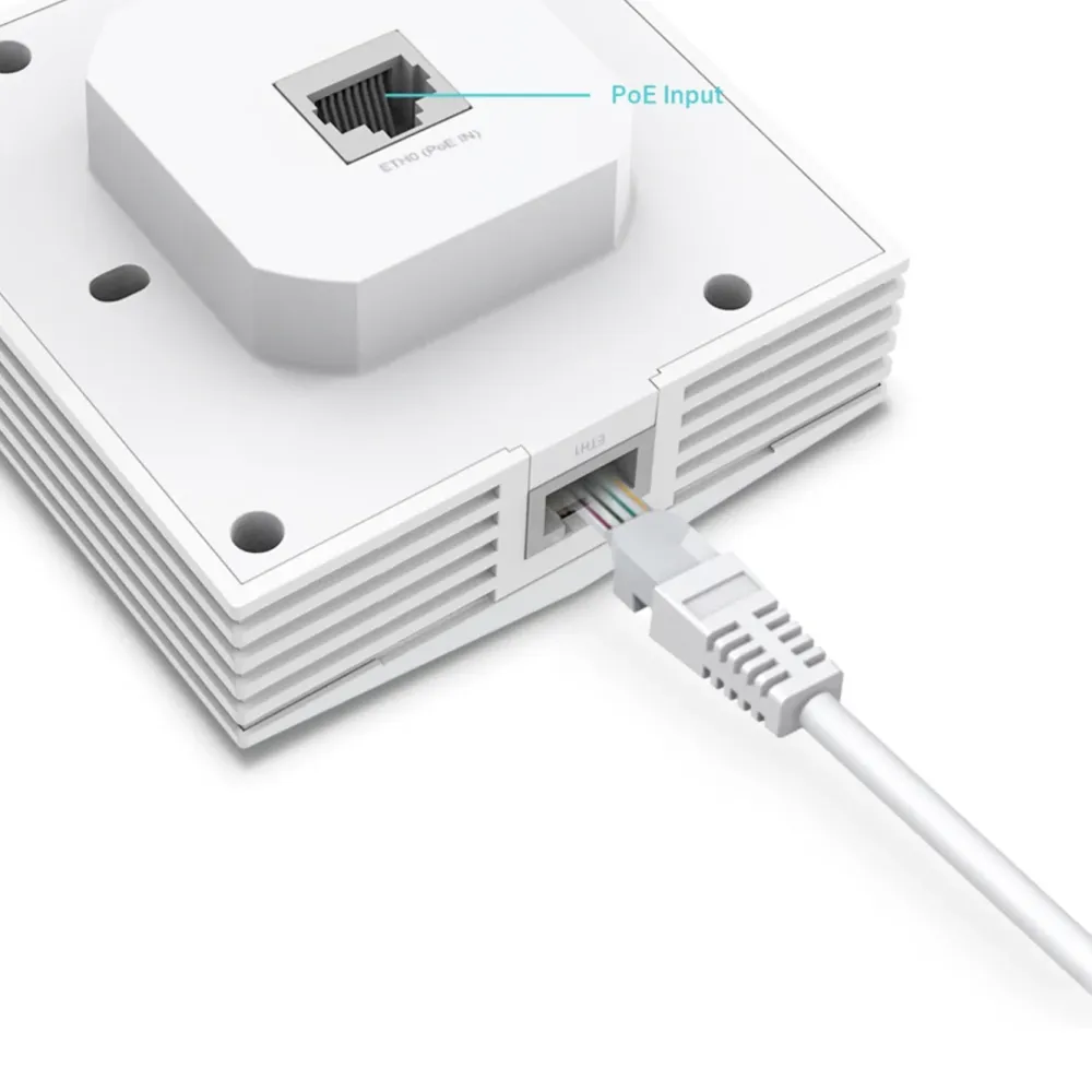 TP-Link Wifi-Forsterker|EAP650-Wall Aksesspunkt med Wifi 6 AX3000