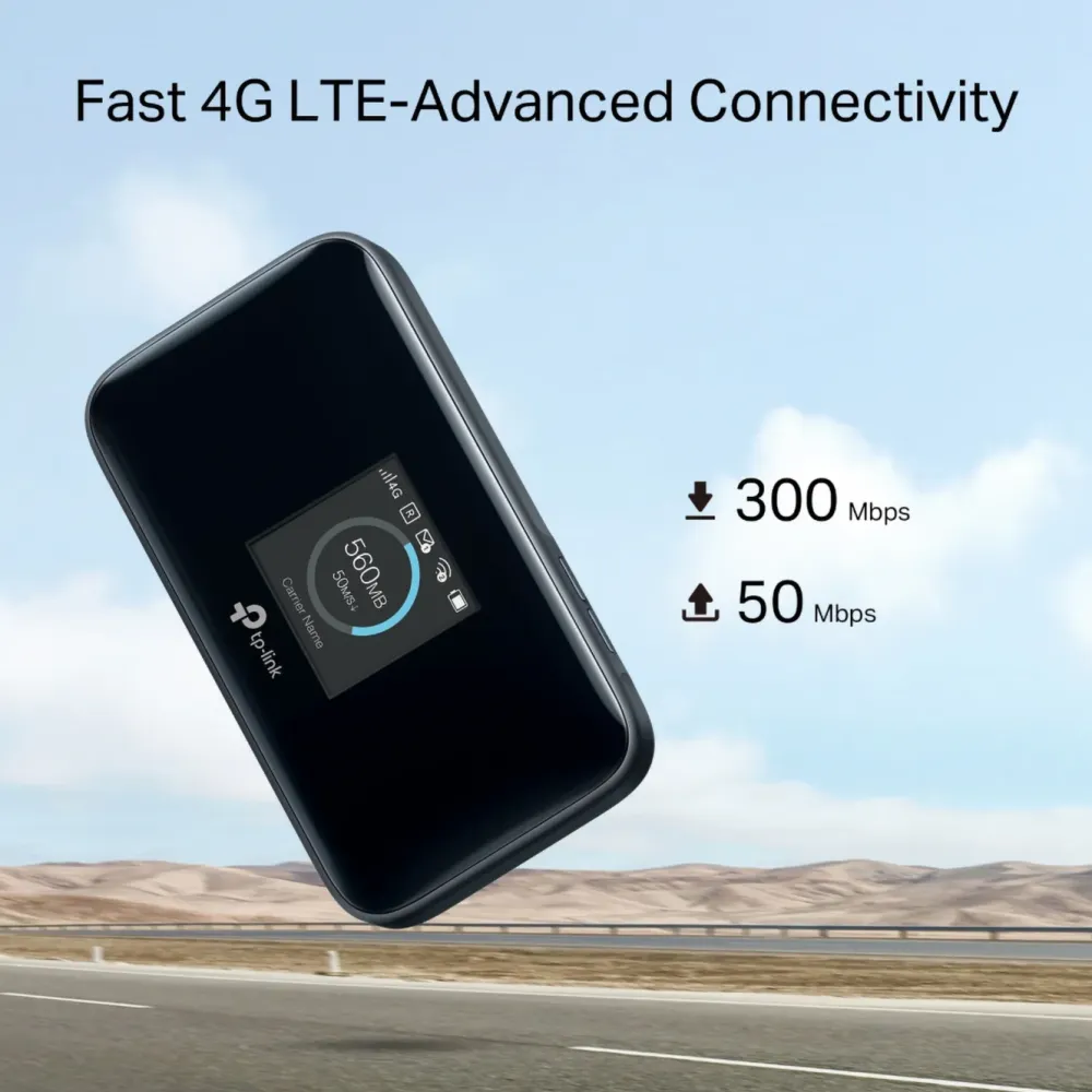 TP-Link Mobilt Bredbånd Og Rutere|M7450 4G-ruter AC1200