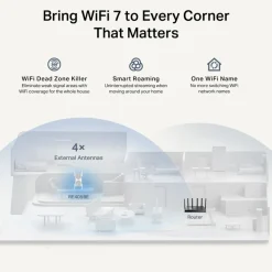 TP-Link Wifi-Forsterker|RE405BE Wi-Fi 7-repeater BE6500 BE6500