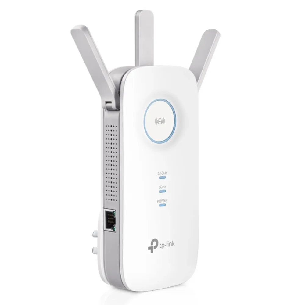 TP-Link Mobilt Bredbånd Og Rutere|Nettverkskabler|RE450 Wifi-repeater AC1750