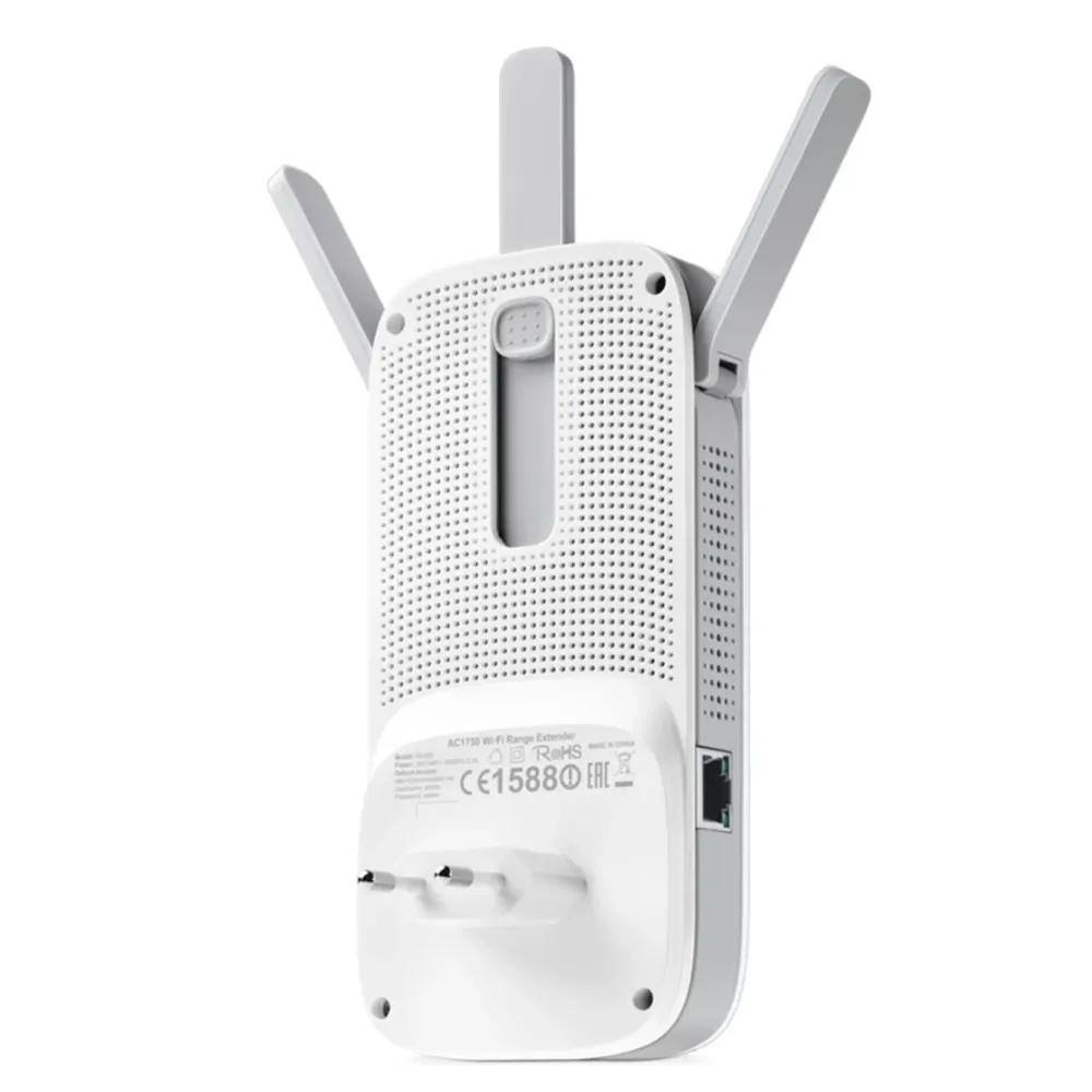TP-Link Mobilt Bredbånd Og Rutere|Nettverkskabler|RE450 Wifi-repeater AC1750