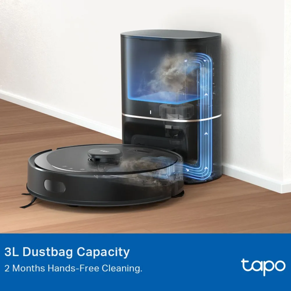 TP-Link Rengjøring|Robotstøvsuger|Støvsugerposer til Tapo-robotstøvsuger (5-pk.)