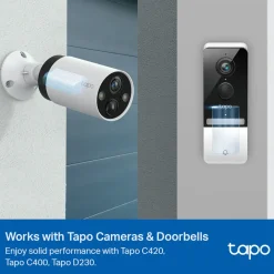 TP-Link Kameraovervåking|Tapo A100 Batteripakke