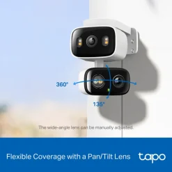 TP-Link Kameraovervåking|Tapo C246D Trådløst overvåkingskamera