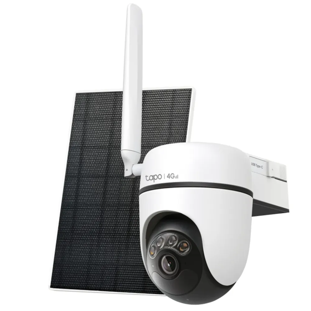TP-Link Kameraovervåking|Tapo C615G Solcelledrevet 4G LTE Pan/Tilt overvåkingskamera