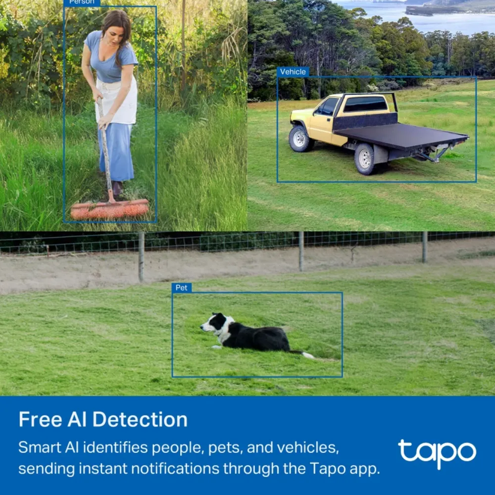 TP-Link Kameraovervåking|Tapo C501GW 4G LTE Overvåkingskamera