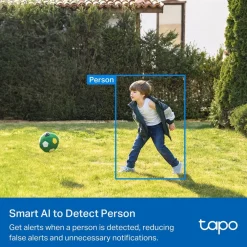 TP-Link Alarmsystemer|Skimmingsbeskyttelse|Tapo C410 Overvåkingskamera med batteri