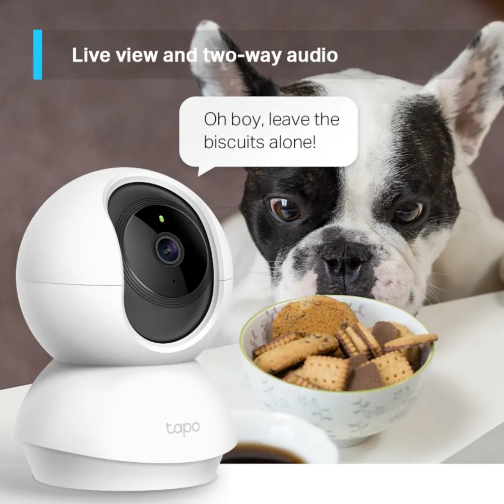 TP-Link Alarmsystemer|Skimmingsbeskyttelse|Tapo C210 Overvåkingskamera