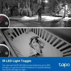 TP-Link Kameraovervåking|Tapo C120 Overvåkingskamera