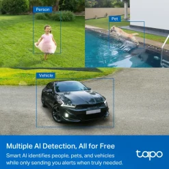 TP-Link Kameraovervåking|Tapo C460 Overvåkingskamera med batteri