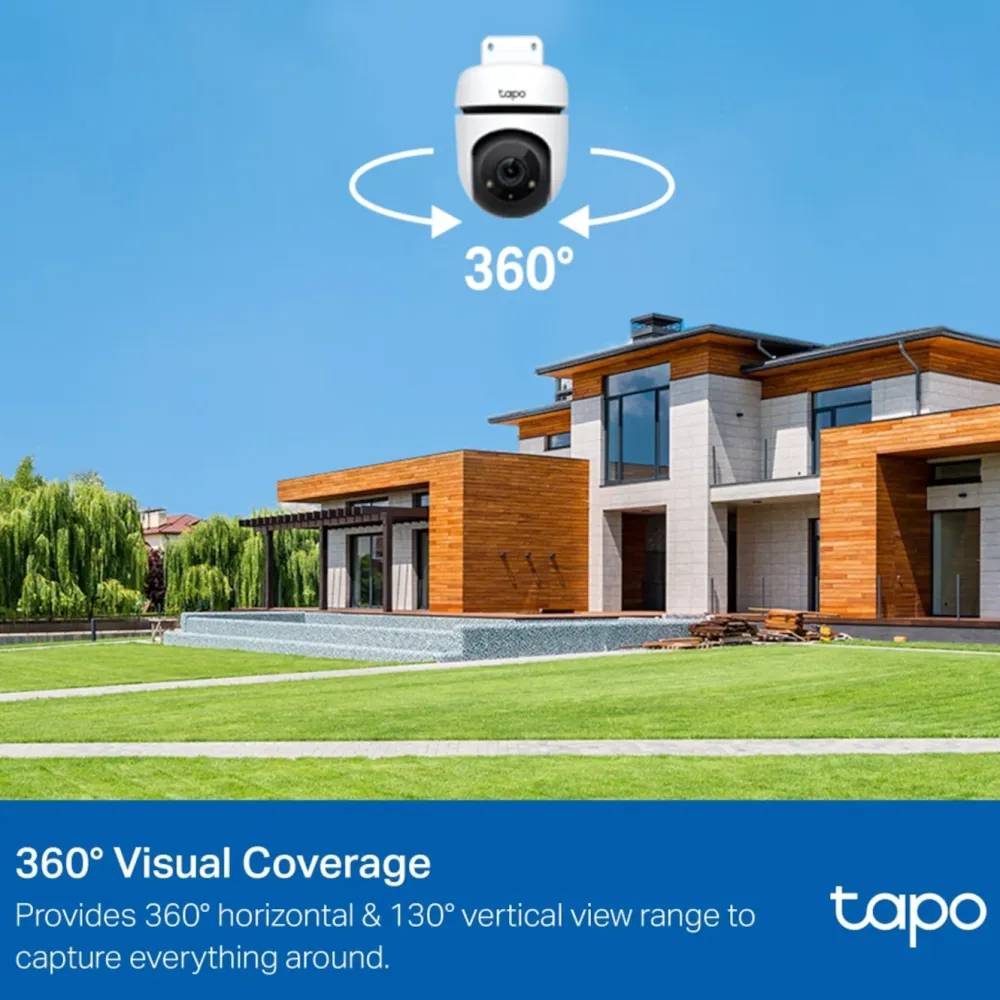 TP-Link Kameraovervåking|Tapo C500 Overvåkingskamera