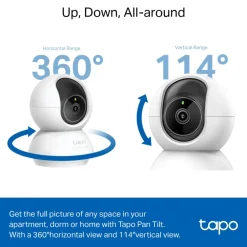 TP-Link Kameraovervåking|Tapo C230 Pan/Tilt AI Overvåkingskamera