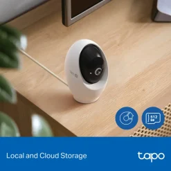 TP-Link Kameraovervåking|Tapo C260 Pan/Tilt AI Overvåkingskamera