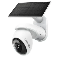 TP-Link Alarmsystemer|Skimmingsbeskyttelse|Tapo C660 Solcelledrevet 4K overvåkingskamera