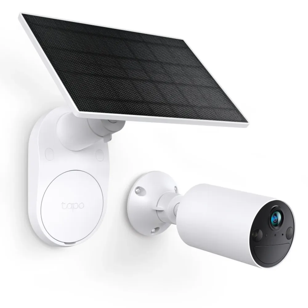 TP-Link Alarmsystemer|Skimmingsbeskyttelse|Tapo C410 Solcelledrevet overvåkingskamera
