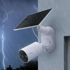 TP-Link Alarmsystemer|Skimmingsbeskyttelse|Tapo C410 Solcelledrevet overvåkingskamera