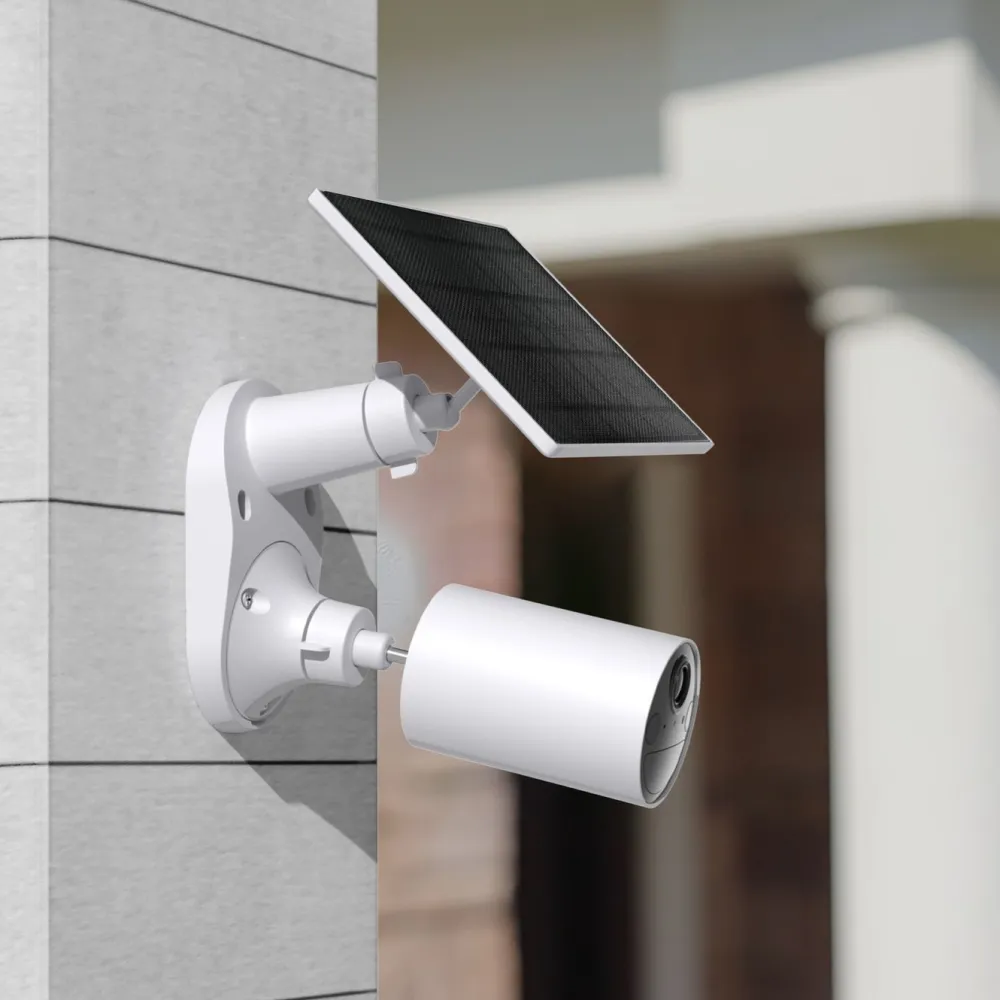 TP-Link Alarmsystemer|Skimmingsbeskyttelse|Tapo C410 Solcelledrevet overvåkingskamera