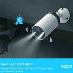 TP-Link Kameraovervåking|Tapo C420S2 Trådløst overvåkingskamera 2-pack