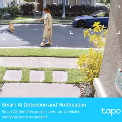TP-Link Kameraovervåking|Tapo C420S2 Trådløst overvåkingskamera 2-pack