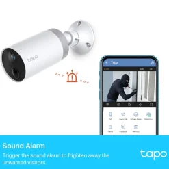 TP-Link Kameraovervåking|Tapo C400S2 Trådløst overvåkingskamera 2-pack