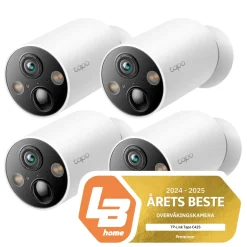 TP-Link Kameraovervåking|Tapo C425 Trådløst overvåkingskamera 4-pk.