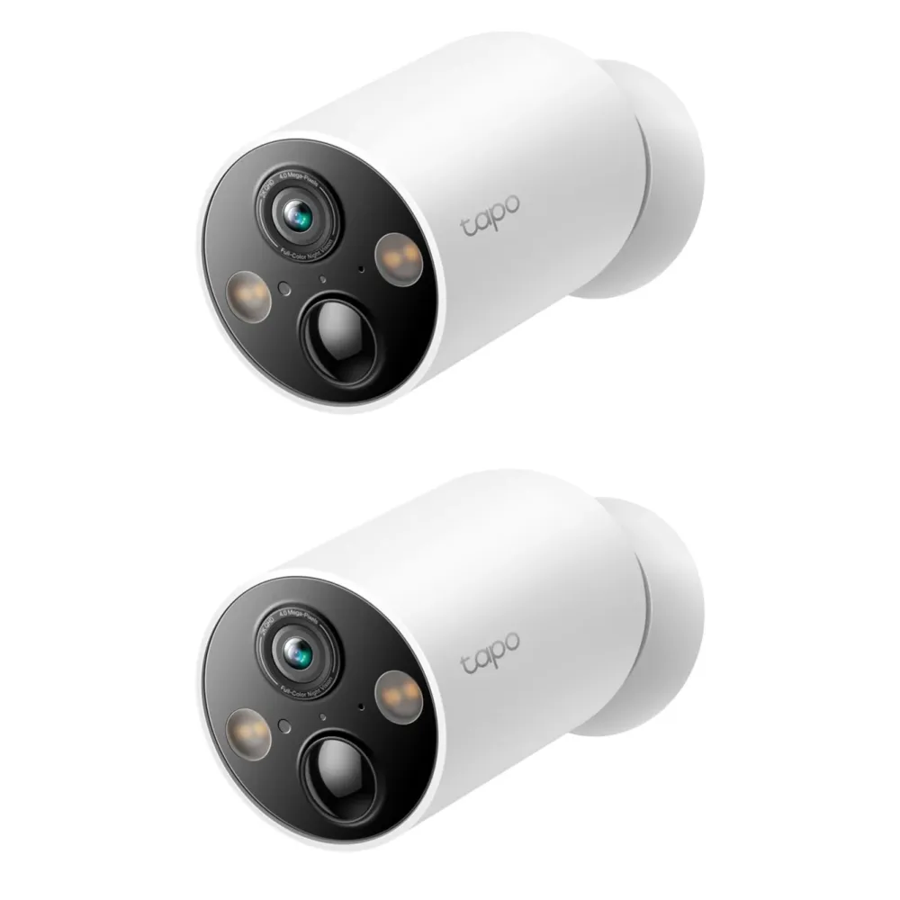 TP-Link Kameraovervåking|Tapo C425 Trådløst overvåkingskamera 2-pack