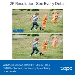TP-Link Kameraovervåking|Tapo C510W Overvåkingskamera