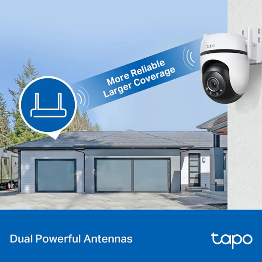 TP-Link Kameraovervåking|Tapo C520WS Overvåkingskamera