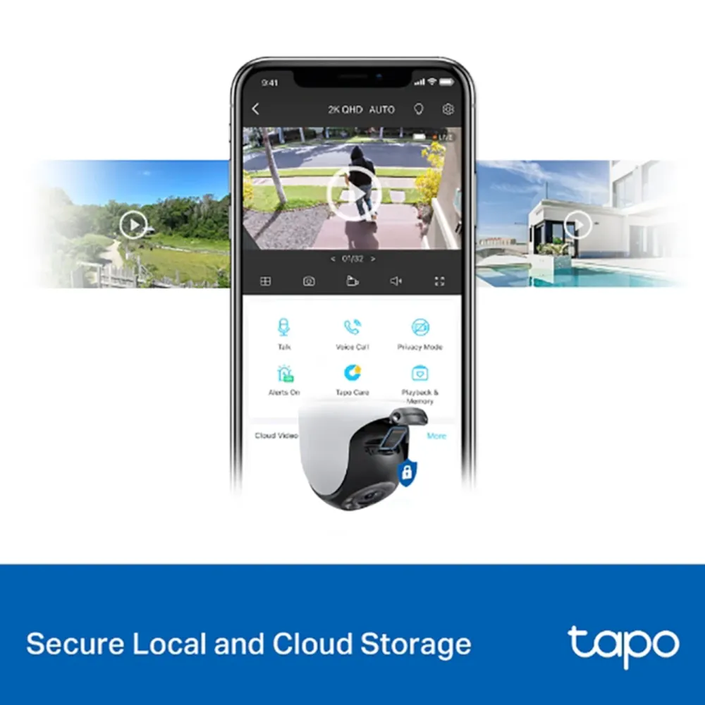TP-Link Kameraovervåking|Tapo C520WS Overvåkingskamera