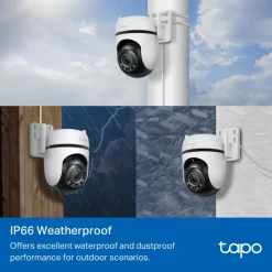 TP-Link Alarmsystemer|Skimmingsbeskyttelse|Tapo C530WS Trådløst overvåkningskamera