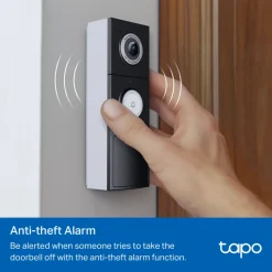 TP-Link Smarte Alarmer|Smarte Sensorer|Tapo D235 Videodørklokke