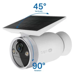 TP-Link Kameraovervåking|Tapo HB610 4K-solkameraer 2-pakning + H500 CentralHub