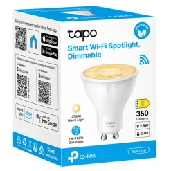 TP-Link Smart Belysning|Smart Belysning|Tapo L610 – Smart LED-pære GU10