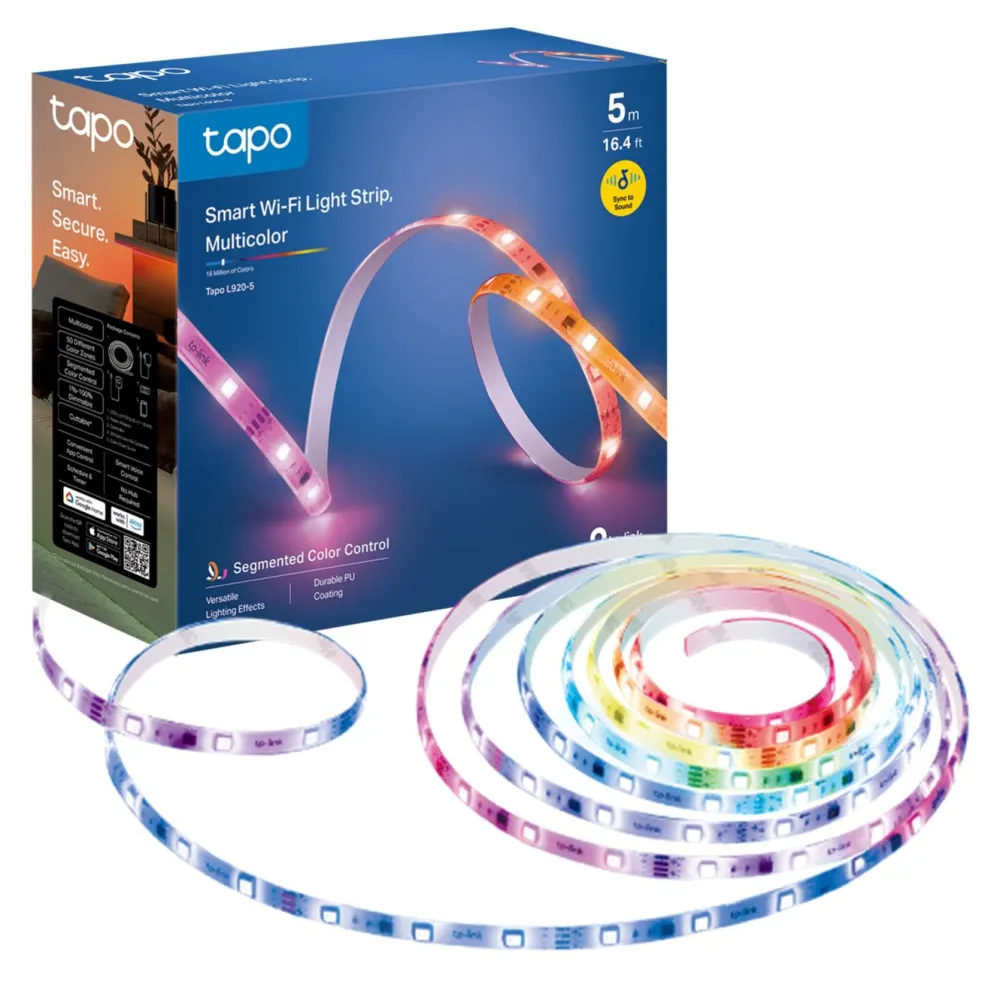 TP-Link Led-Lister|Tapo L920-5 Smart Light Strip RGB 5 m