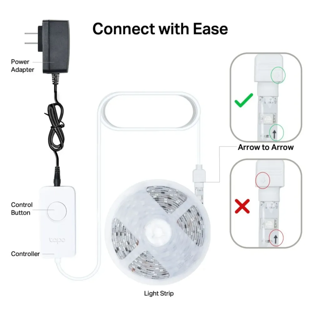 TP-Link Led-Lister|Tapo L920-5 Smart Light Strip RGB 5 m