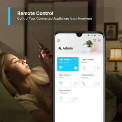 TP-Link Fjernstrømbryter|Tapo Mini Smart Wifi Fjernstrømbryter 1-pk.