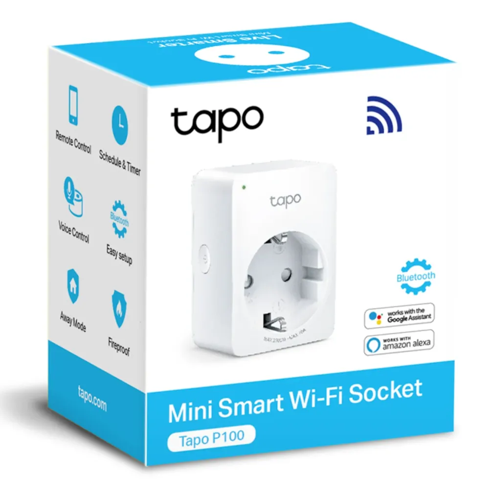 TP-Link Fjernstrømbryter|Tapo Mini Smart Wifi Fjernstrømbryter 1-pk.